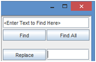 Find and Replace in Function Editor